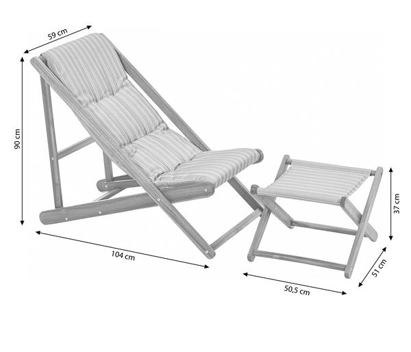 Dehner Strandstuhl Macao