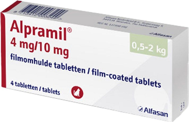 Alpramil - Wormenkuur - Kat - 4 t/m 8 kg - Tablet