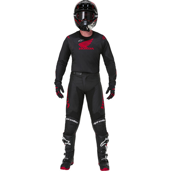 Alpinestars - Maillot Racer Iconic Honda Noir / Rouge