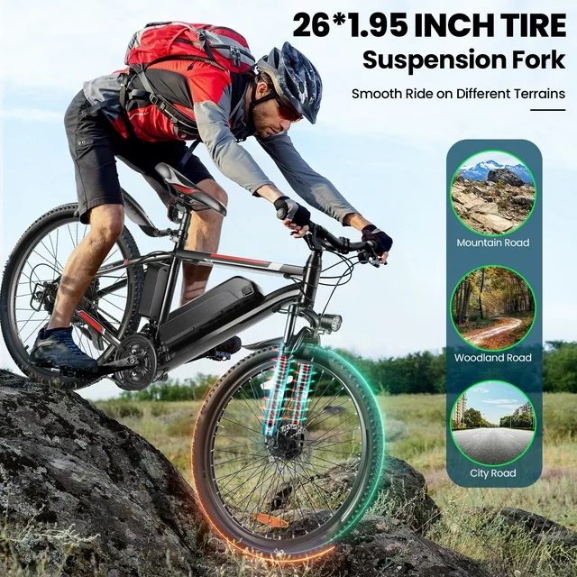 Gocio 500W Electric Bike 26