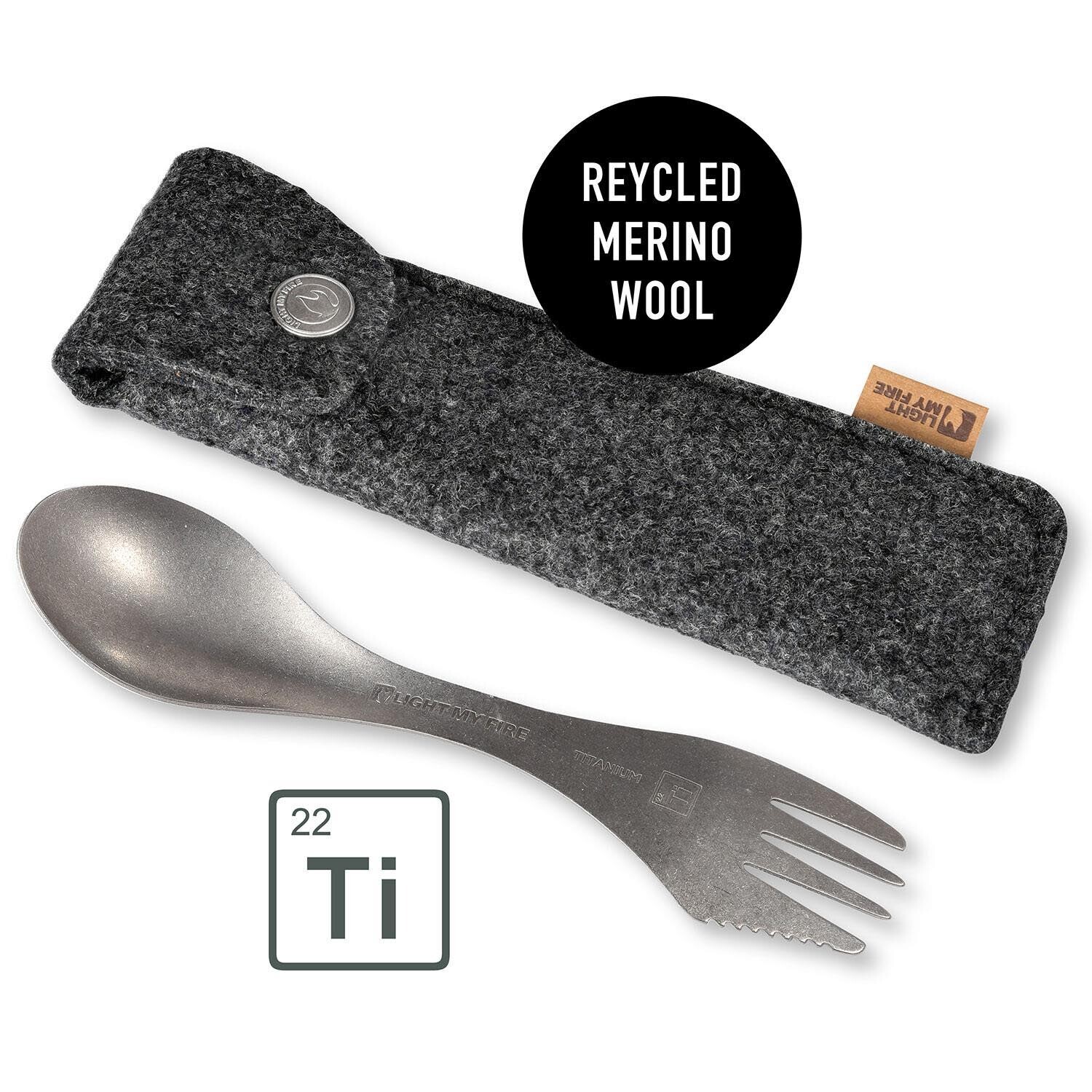Light My Fire Spork Kit Titanium