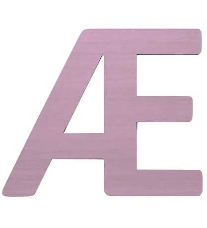 Sebra Holz Buchstaben - Æ - Pastel
