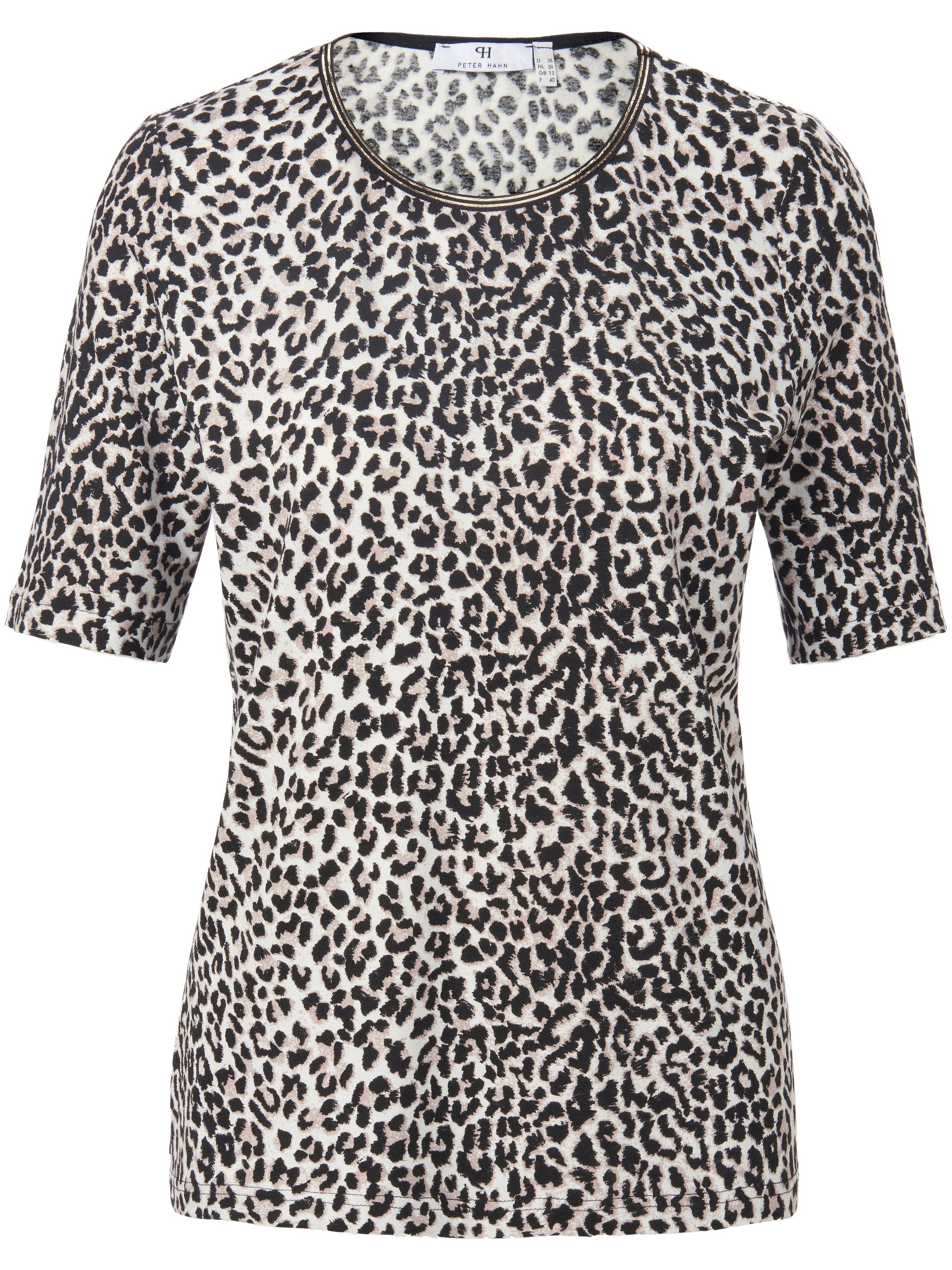 Rundhals-Shirt mit 1/2-Arm