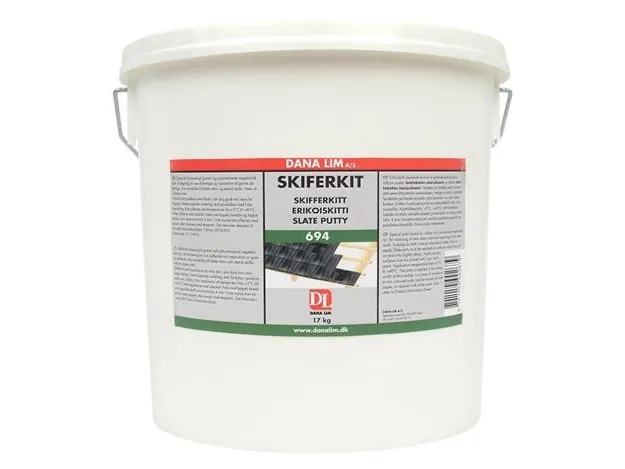 Dana Lim skiferkit 10L - Type 694 sort - spand = 17 Kg.