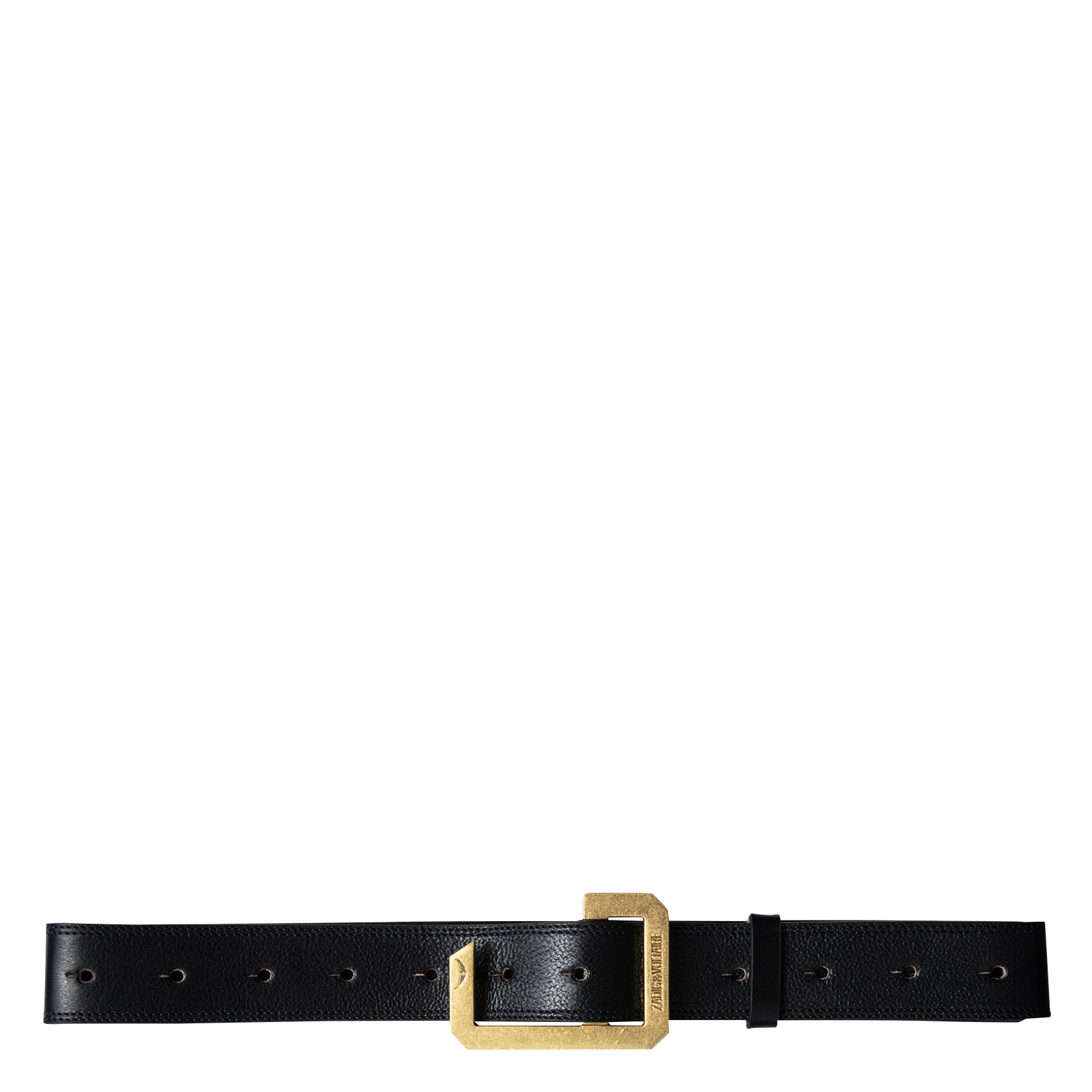 Ceinture en cuir| Bleu