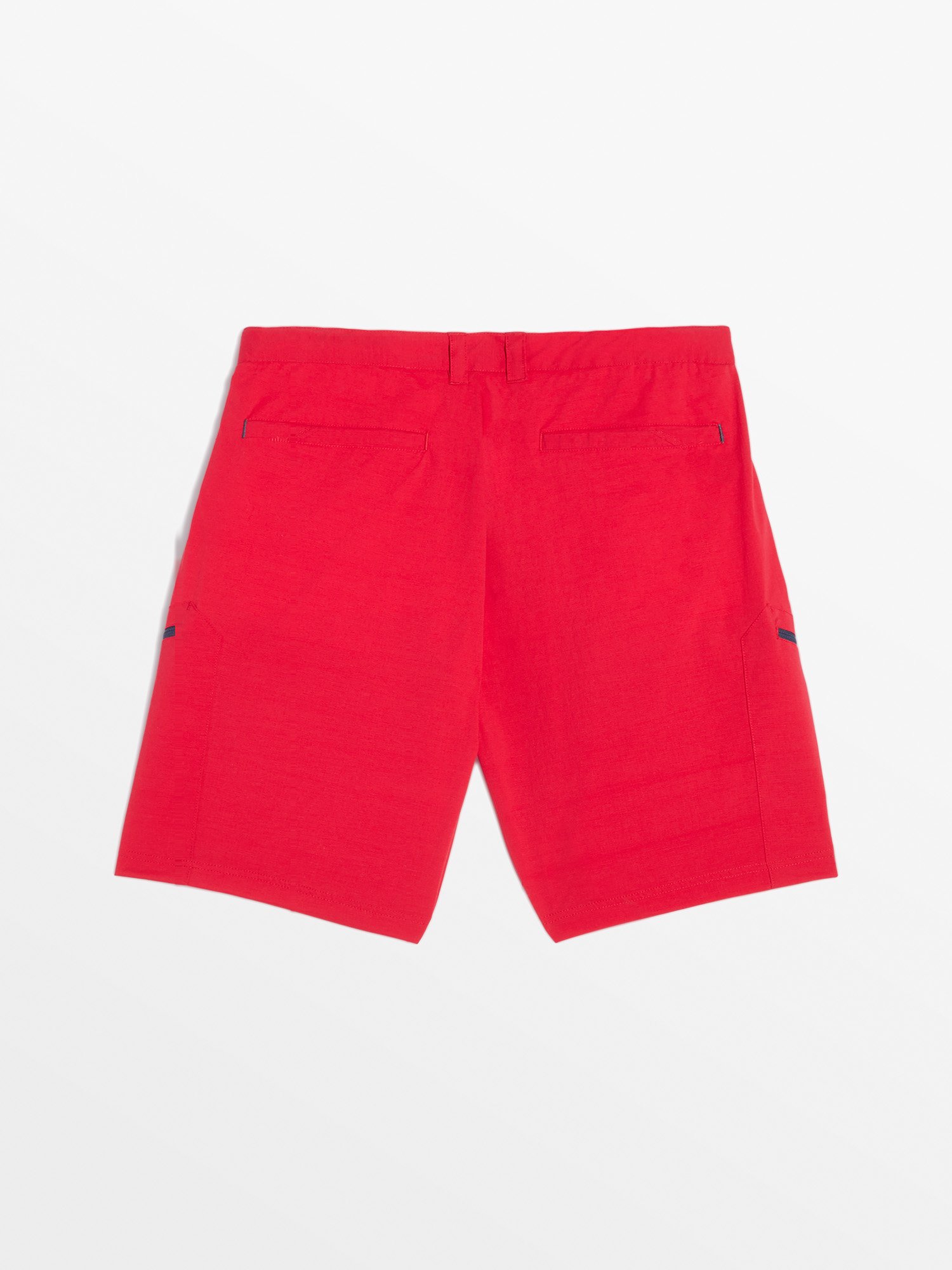 Short Homme Ceinture Elastiquée Avec Poches Marine