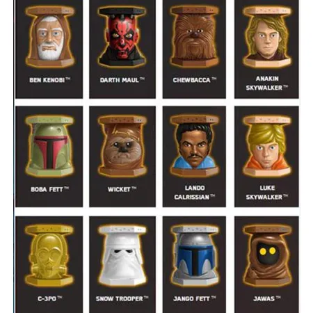 Panini Star Wars Abatons Sammelfiguren