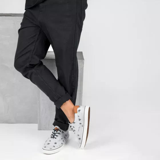 Baskets GRIS DENIM SIDE