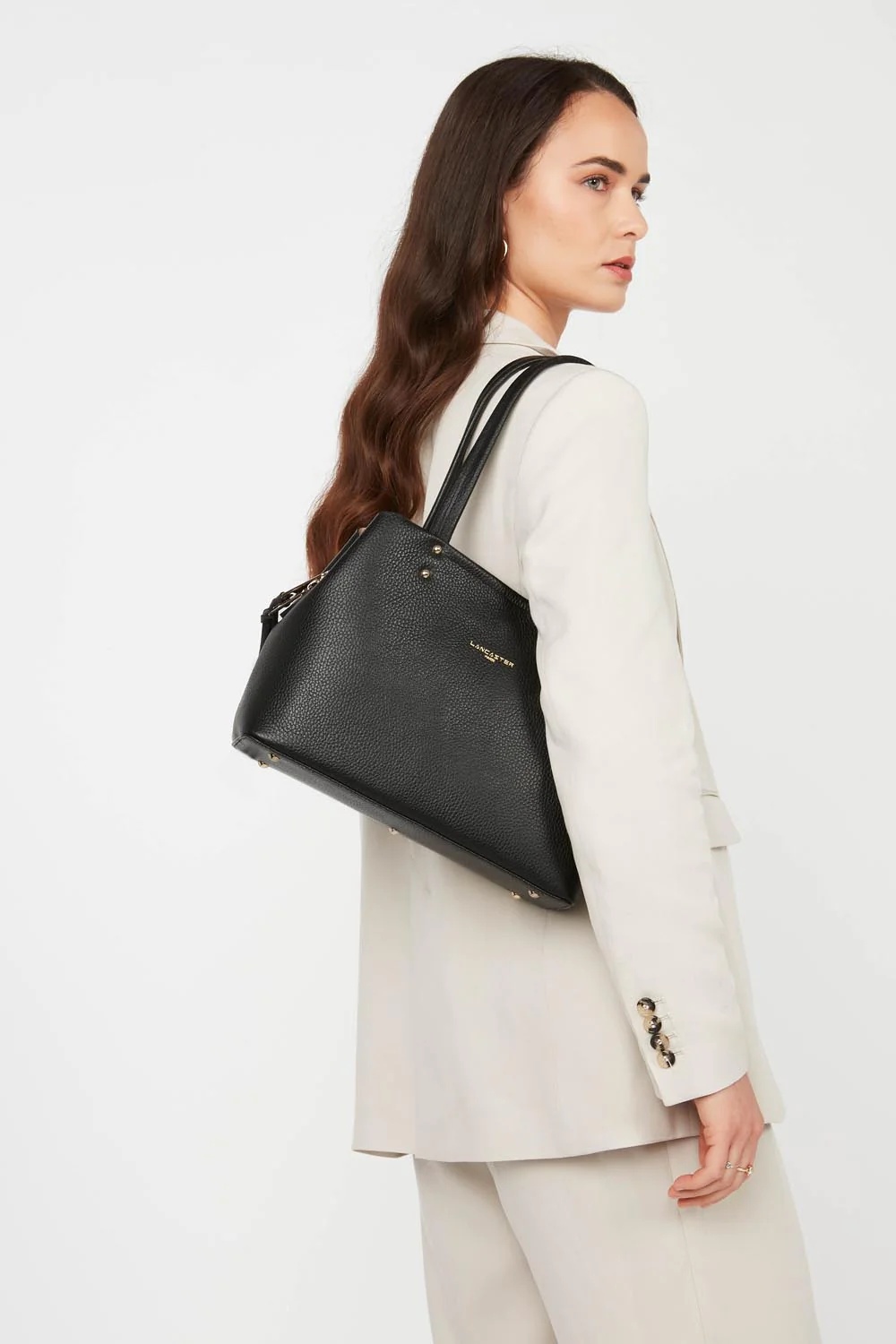 Foulonné Double-Sac cabas épaule
