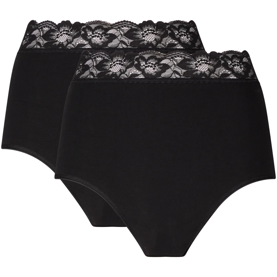 Dolce Bella kanten maxi-slips Maten S - XL | 2 stuks