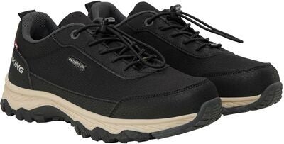 Viking Crude Low WP Sneakers, Black/Charcoal
