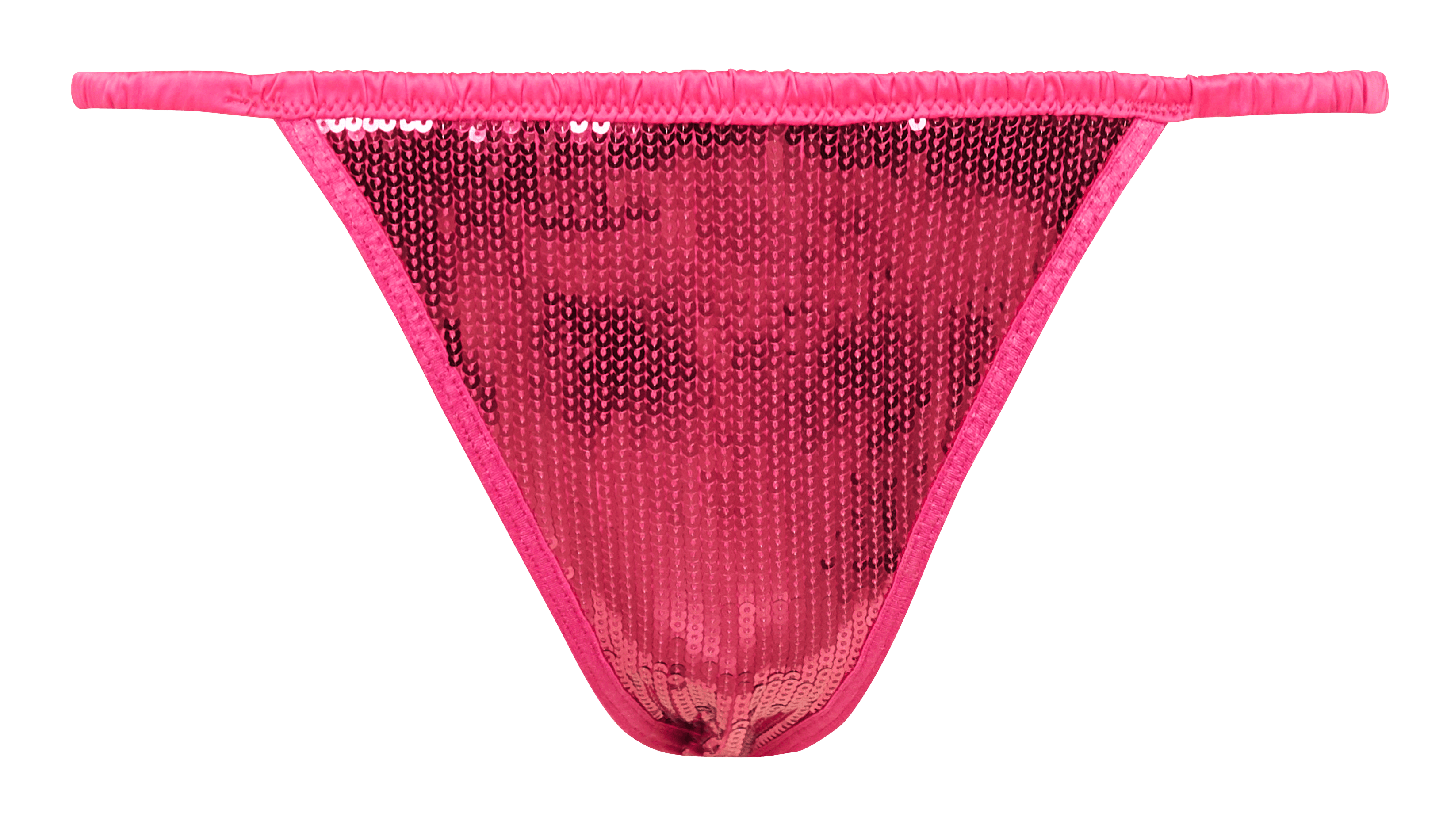 WILD ROSE - Tanga à sequins | Rose