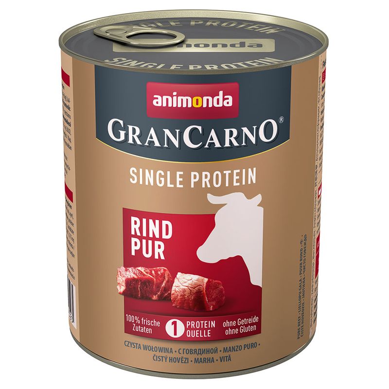 animonda GranCarno Adult Single Protein 24 x 800 g