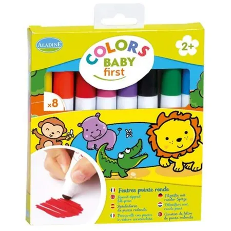 Aladine Baby First Colors 8 Filzstifte