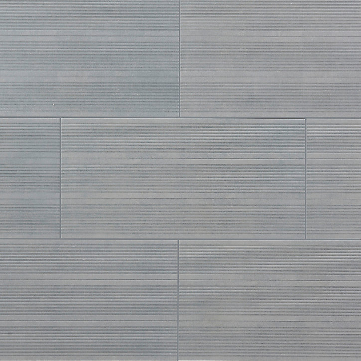Carrelage extérieur Kontempo anthracite 37 x 75 cm (vendu au carton)