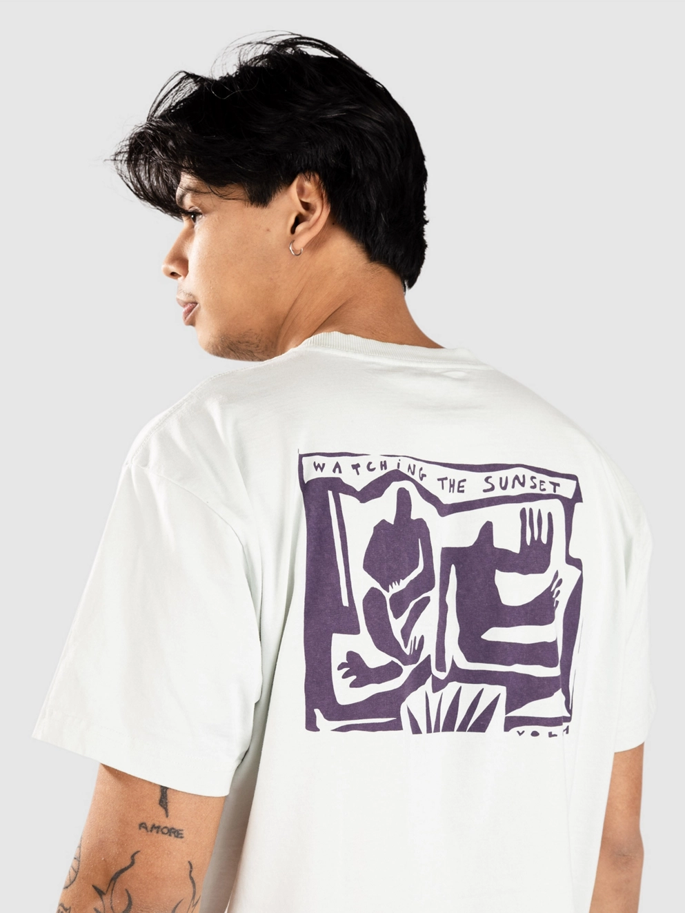 Volcom Flowatch T-Shirt cloud blue