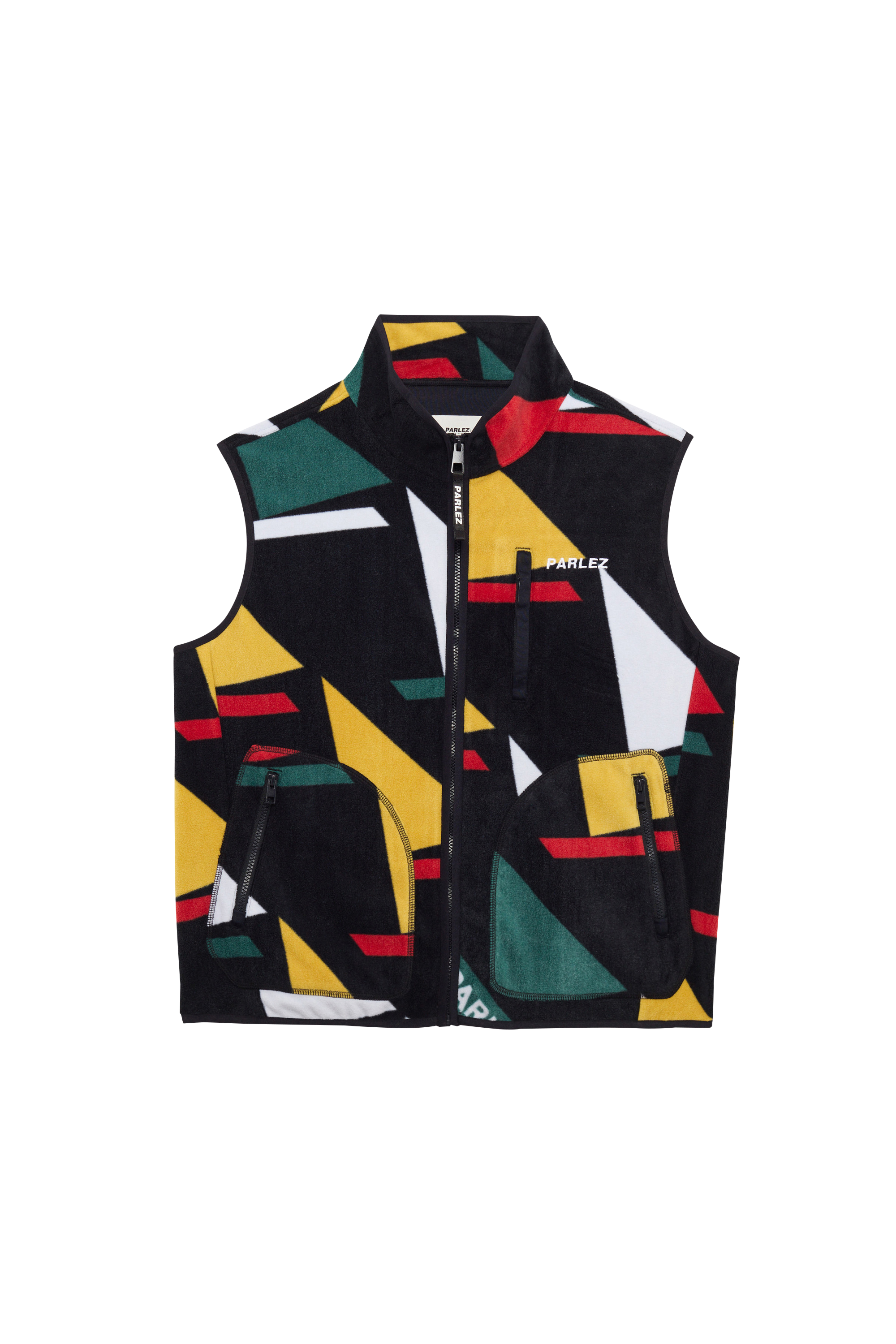 PARLEZ Polaire Lark Fleece Gillet Multi Multicolore