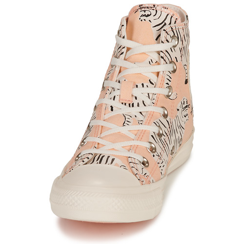 Converse - CHUCK TAYLOR ALL STAR-ANIMAL ABSTRACT - Rose / Blanc / Noir