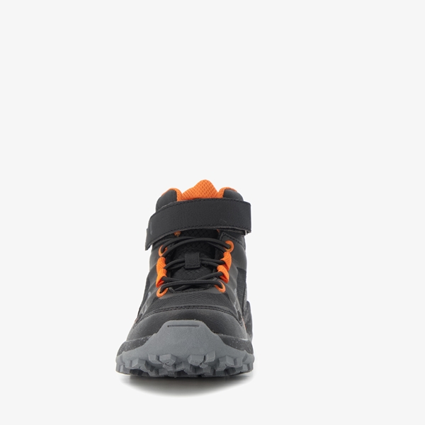 Blue Box hoge jongens sneakers zwart/oranje
