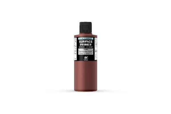 Vallejo 74.605, Grundmaling primer, Metal, Polyvinylchlorid (PVC), Træ, Allerede blandet, Brun, Mat, 200 L