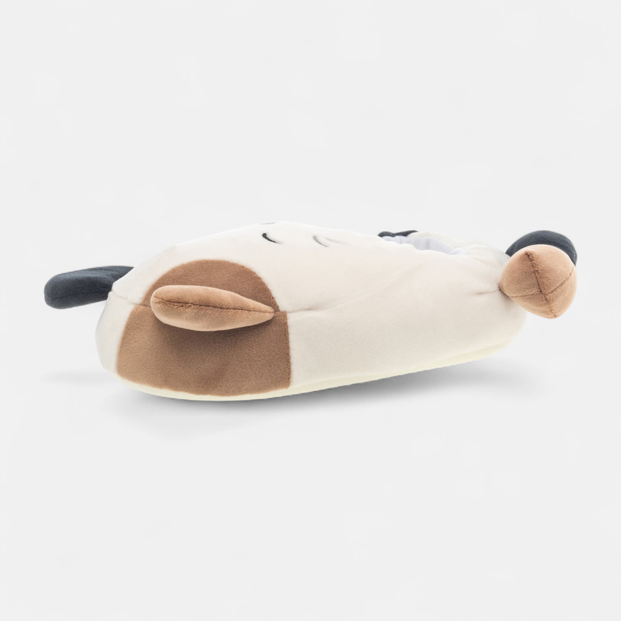 Pantoufles peluche Garçon blanc