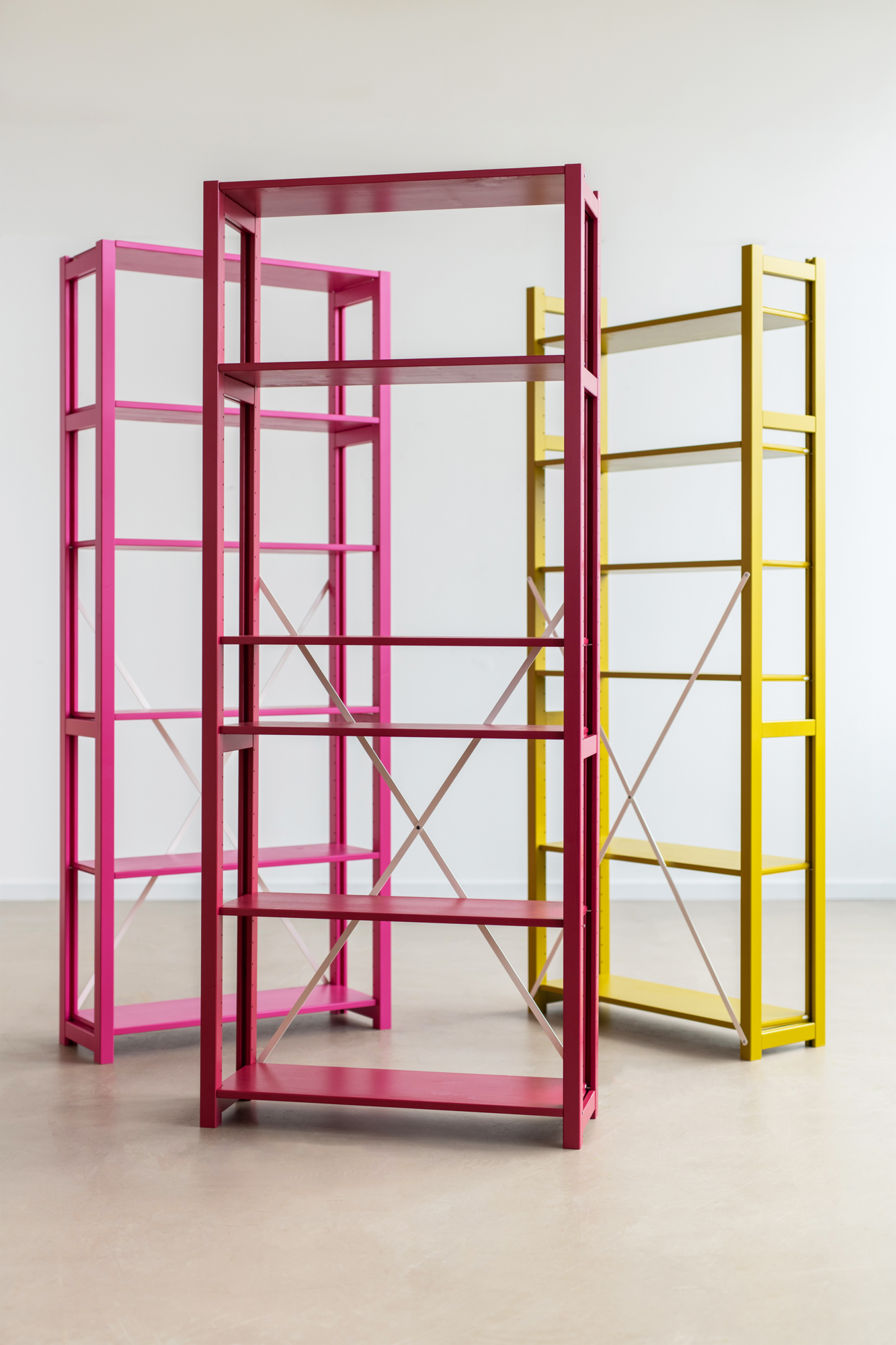 Lundia boekenkast - Hot pink #1