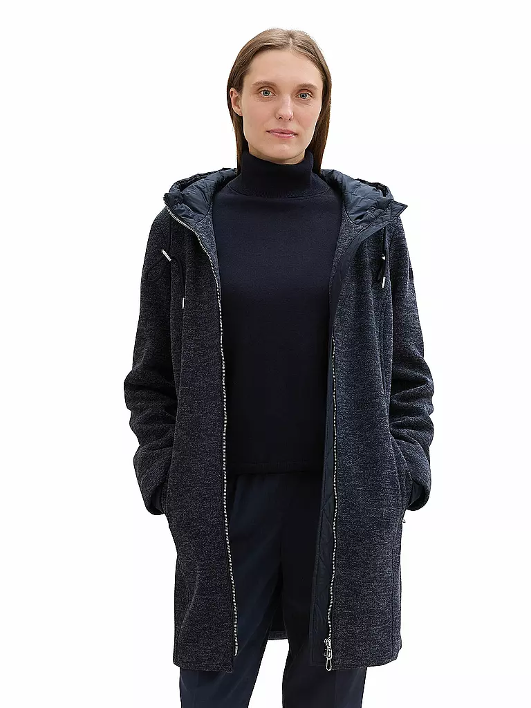 TOM TAILOR Mantel  blau