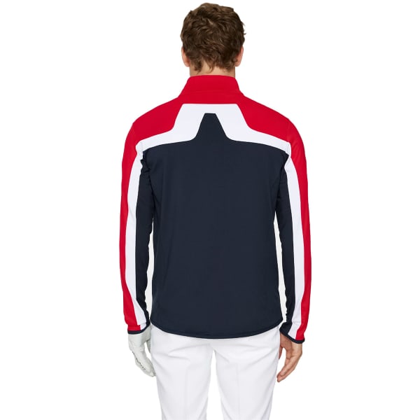 Veste polaire J.LINDEBERG JARVIS MID LAYER BARBADOS CHERRY