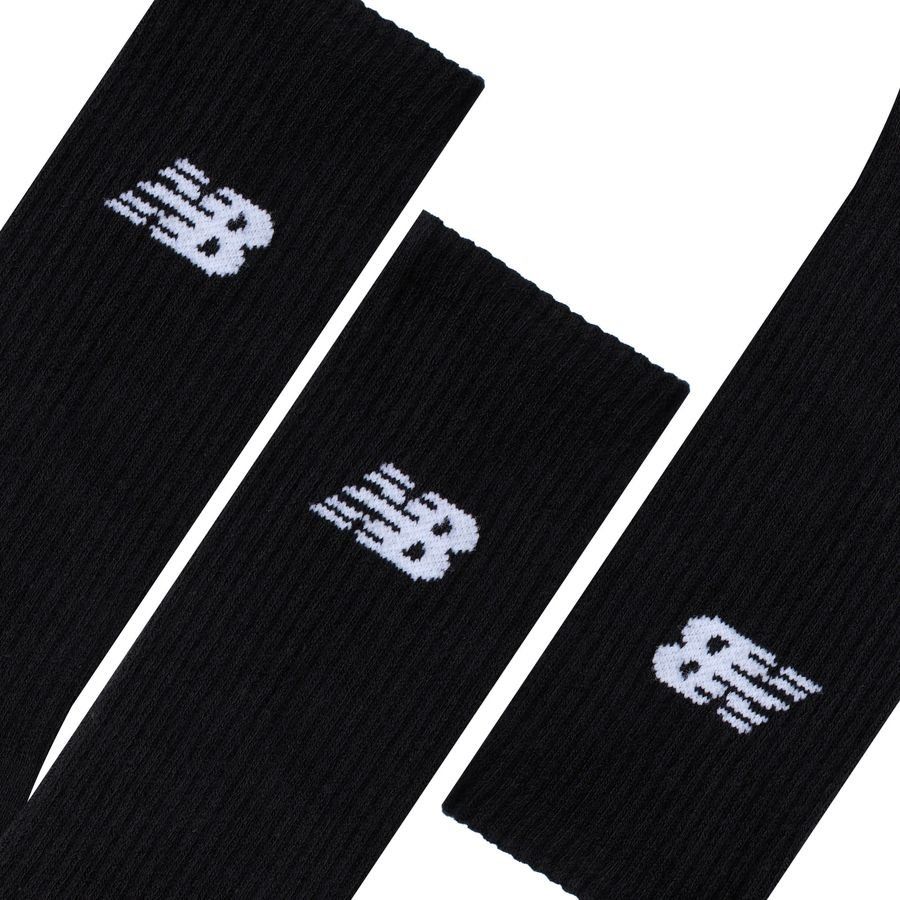 New Balance Chaussettes Everyday Crew Pack de 3 - Noir