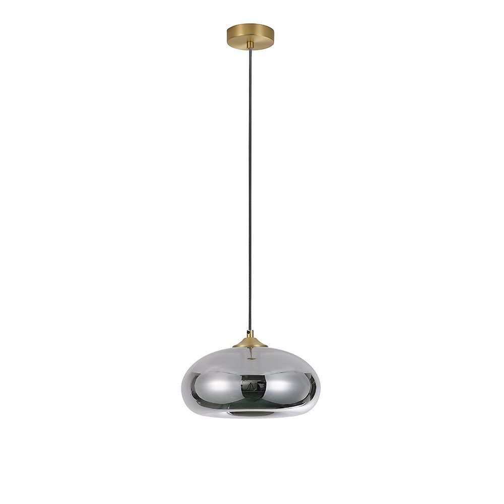 ARTDELIGHT CAROLA Aufhängung - Goldfarbig, Schwarz / H: 150.0 cm x D: 10.0 cm