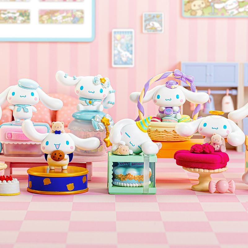 TOPTOY - Cinnamoroll-personages - Dessertseriefiguren (9 soorten) (Blind Box)