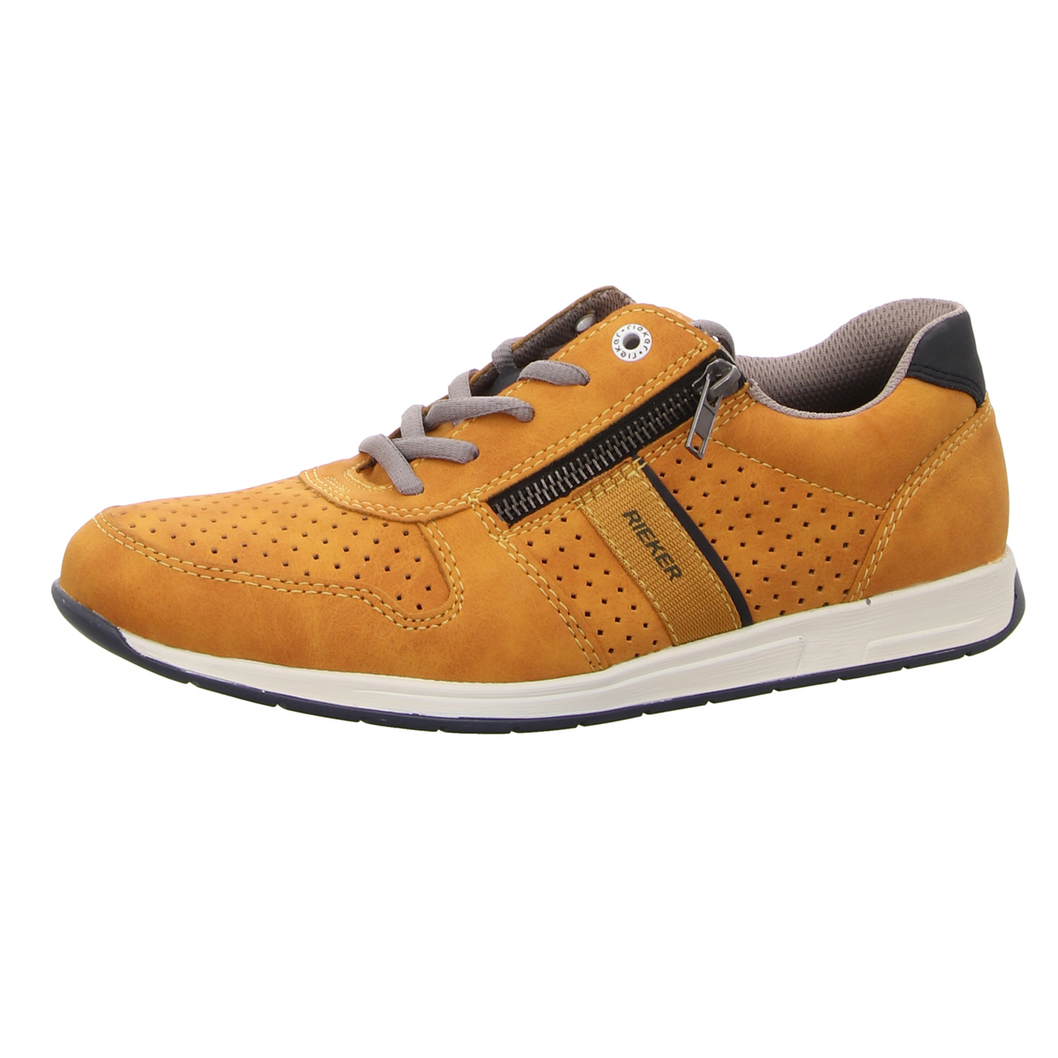 Rieker Schnürhalbschuh gelb/orange