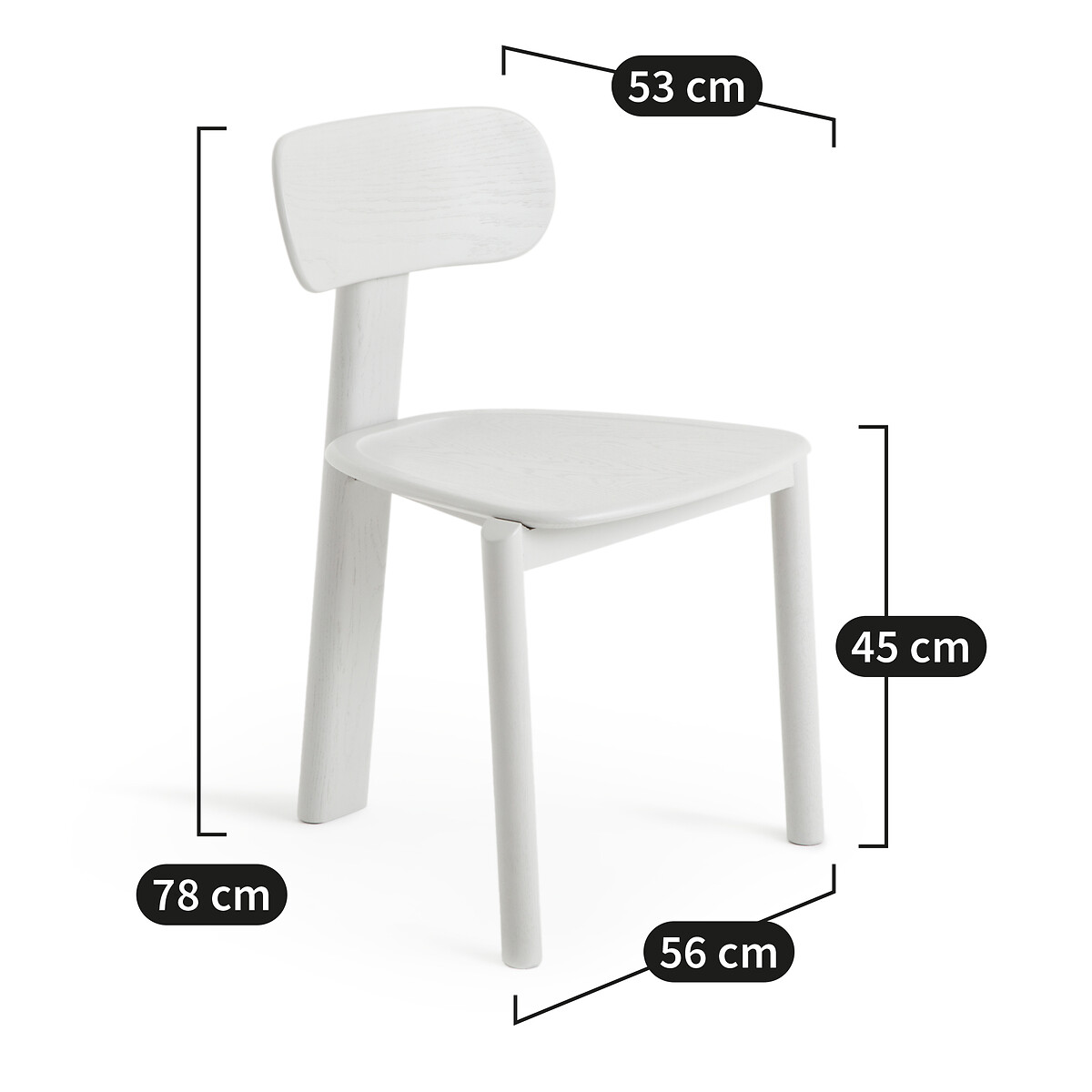 AM.PM<br>Mesa com poltrona em carvalho tingido, Marais, E. Gallina