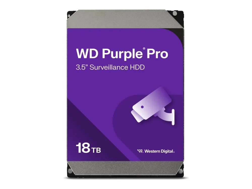 WD Purple Pro WD181PURP - Harddisk - 18 TB - intern - 3.5