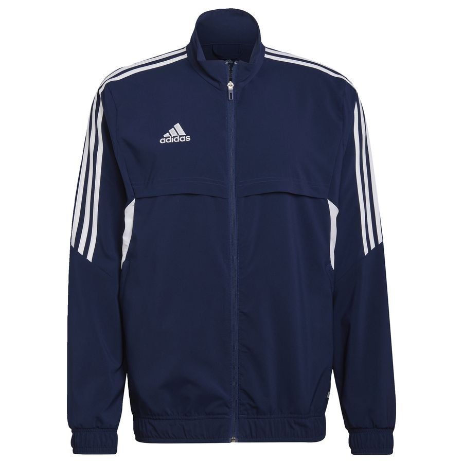 adidas Veste Condivo 22 Presentation - Bleu/Blanc