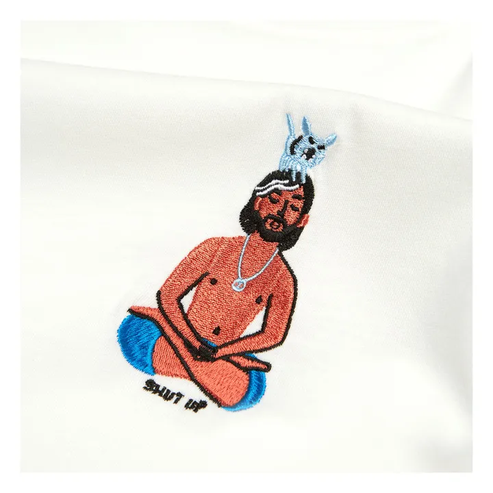 Olow T-shirt Yogi Coton Bio | Ecru
