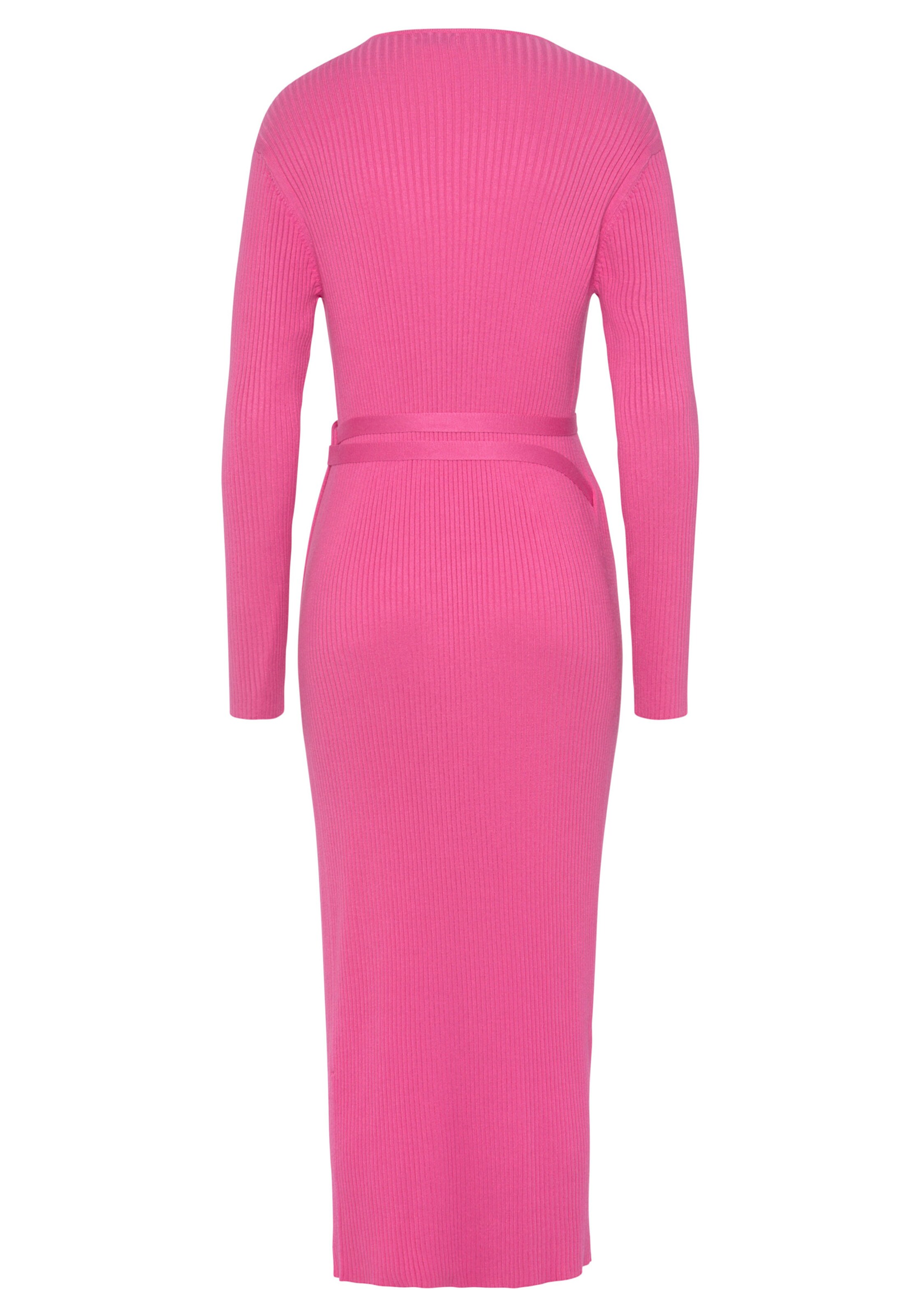 LASCANA Strickkleid in pink
