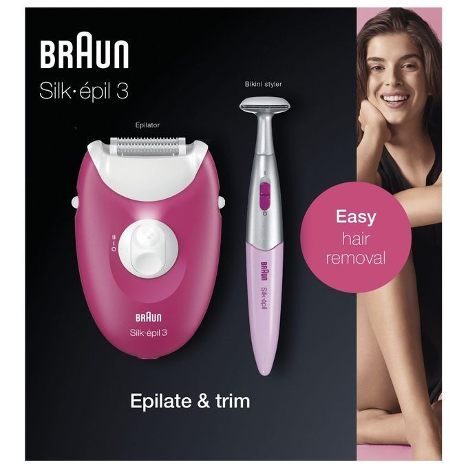 Braun Silk-épil 3-420 Epilierer Epilationsgerät Epiliergerät