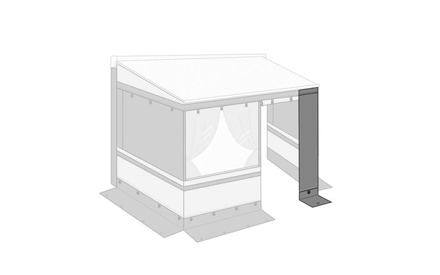 Fiamma Frontpanel für Privacy Room Light für Markisen F45