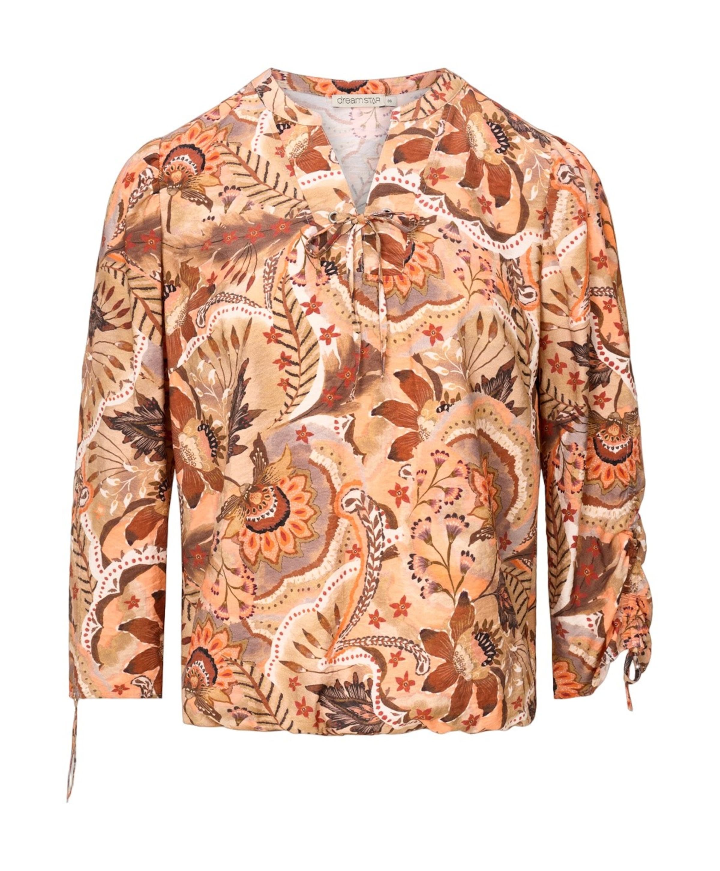 Dreamstar Dames blouse oranje