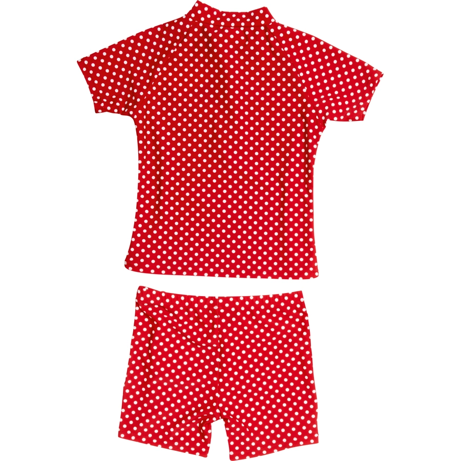 Playshoes UV-Schutz Bade-Set Punkte rot