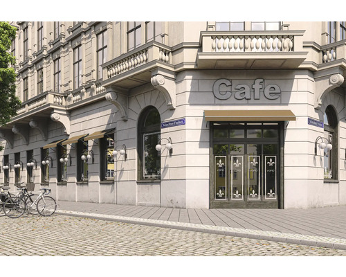 SCALA luifelframe RAL 9010 zuiver wit 120x90 cm stofdesign 8779