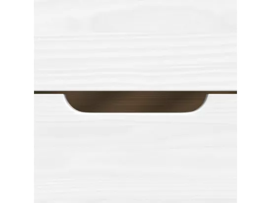 Lit de jour avec 2 tiroirs IRUN blanc 90x200 cm bois pin massif