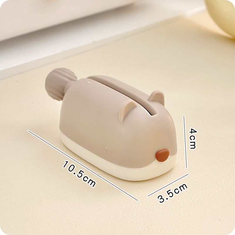 Yunikon - Animal Plastic Tandpasta Knijper / Set