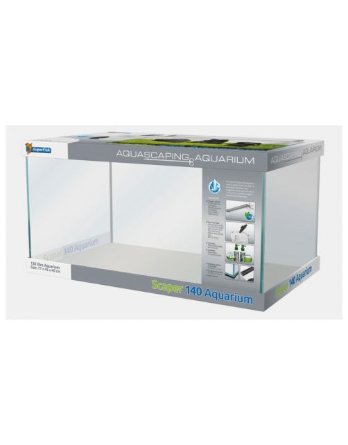 Superfish Scaper 140 - Aquaria - 77x45x40 cm Transparant