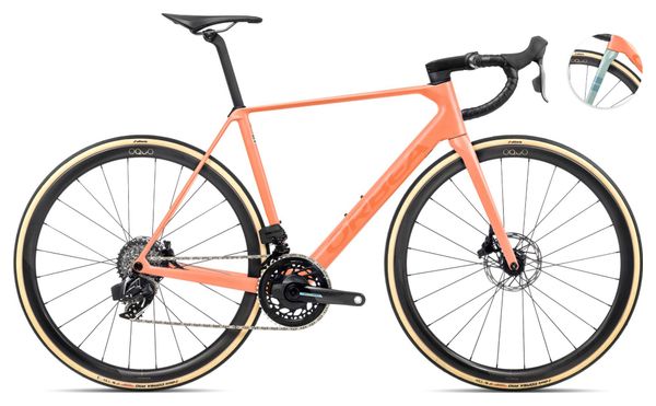 Vélo de Route Orbea Orca M21eLTD PWR Sram Force eTap AXS 12V 700 mm Orange Cloud 2024