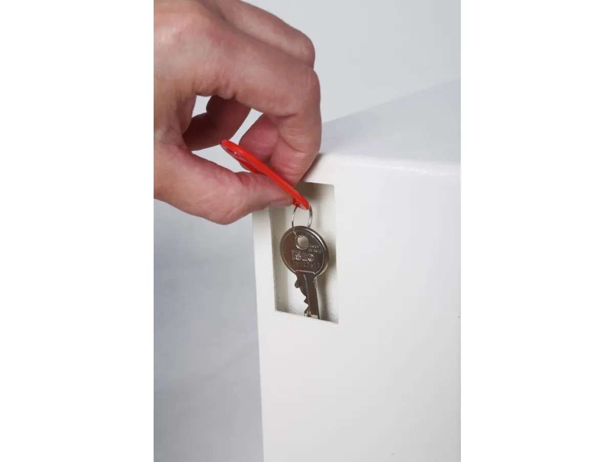 Phoenix Safe Co. KS0033E MKII, Hvid, 430 x 130 x 660 mm