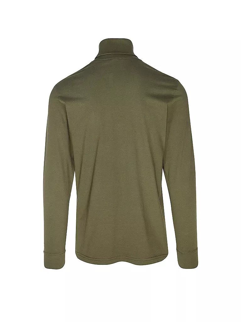 RAGMAN Rollkragenshirt  olive