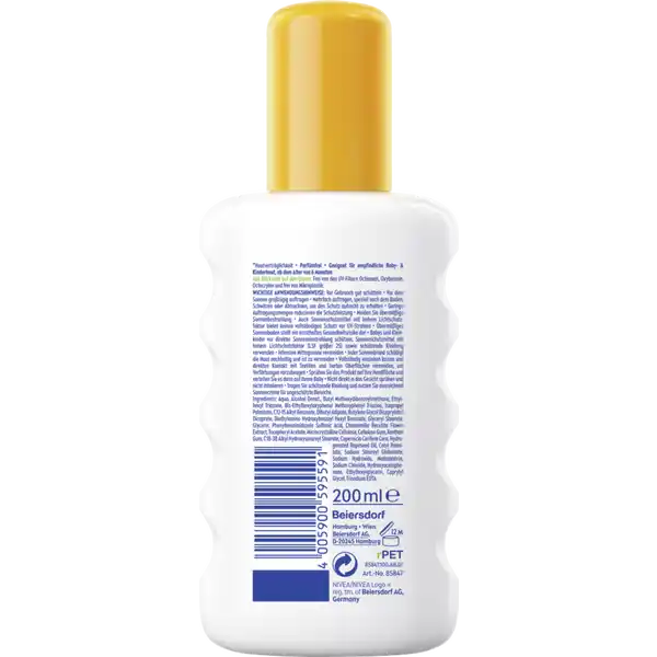 Babies & Kids sensitiv Schutz Sonnenspray LSF 50+