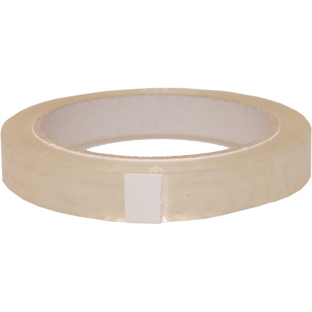 Officetape, PP, 15mm, 66m, pak à 10 rollen, transparant